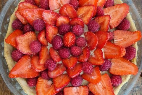 Cliquez pour zoomer ! Tarte aux fraises Thermomix par elodiem13