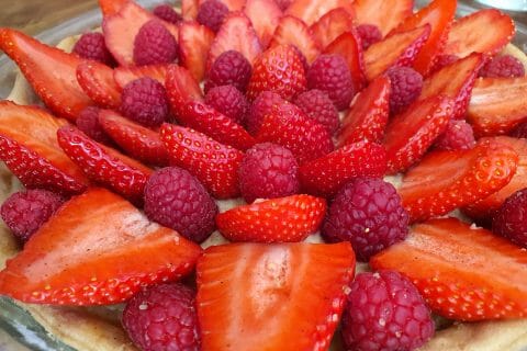 Cliquez pour zoomer ! Tarte aux fraises Thermomix par elodiem13