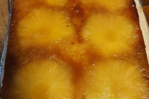 Cliquez pour zoomer ! Gâteau renversé à l’ananas Thermomix par elodiem13