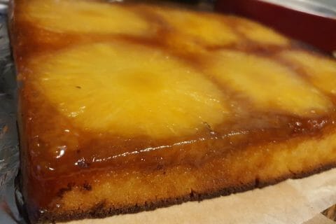 Cliquez pour zoomer ! Gâteau renversé à l’ananas Thermomix par elodiem13