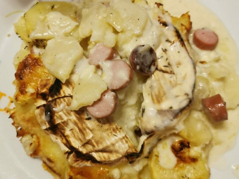 Cliquez pour zoomer ! Gratin de pommes de terre à la normande Thermomix par michael_59
