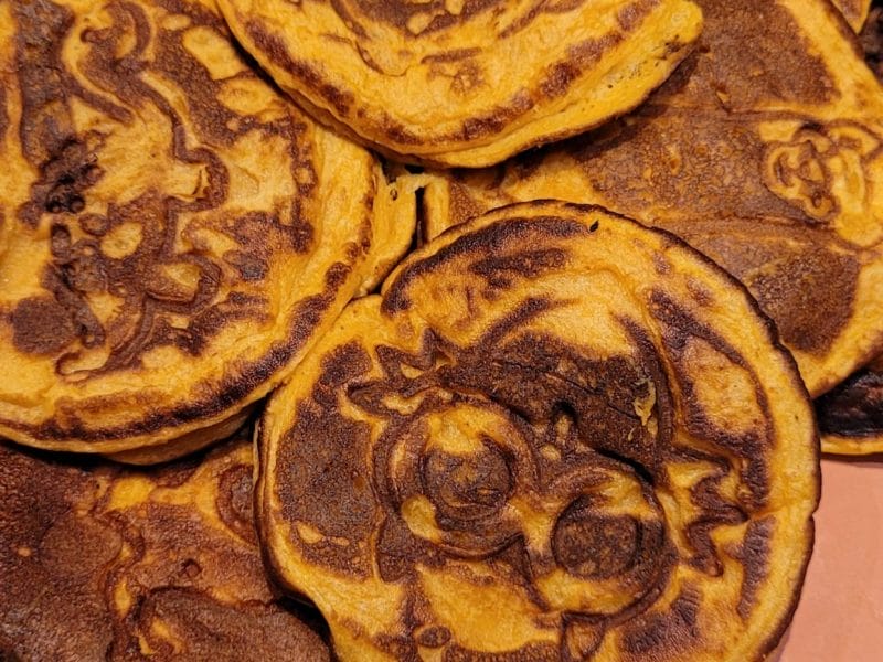 Cliquez pour zoomer ! Pancakes à la patate douce Thermomix par melanie_513