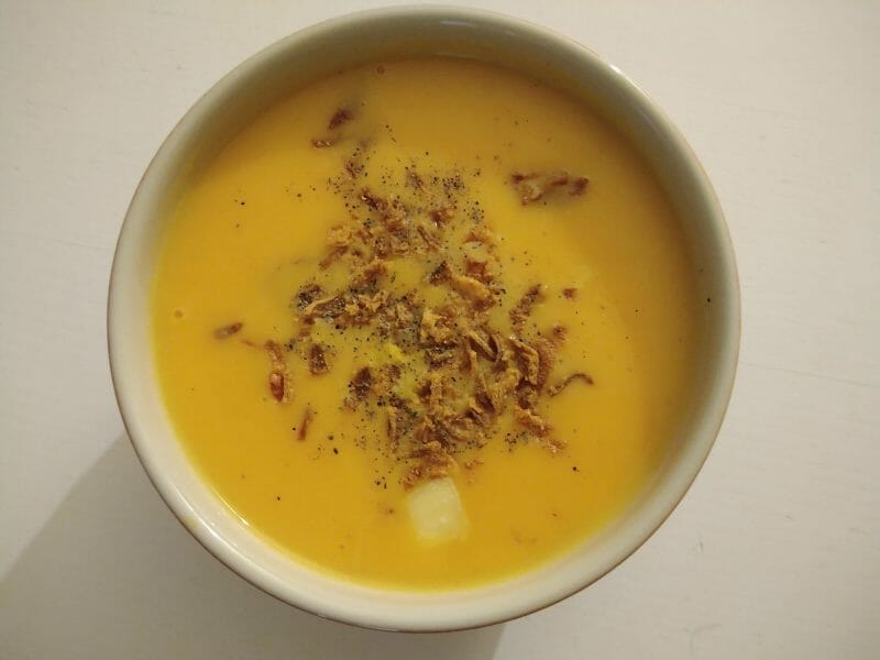 Cliquez pour zoomer ! Crème de butternut à la Morteau Thermomix par sandrinem25