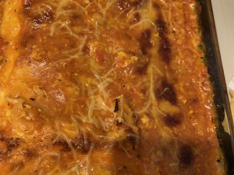 Cliquez pour zoomer ! Lasagnes au poulet et poivrons Thermomix par morgane_265