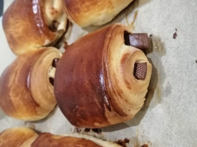 Cliquez pour zoomer ! Pains au chocolat briochés Thermomix par juliedad