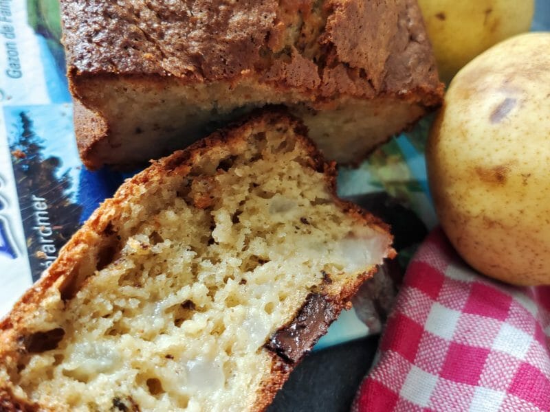 Cliquez pour zoomer ! Gâteau des femmes pressées poires et chocolat Thermomix par juliedad