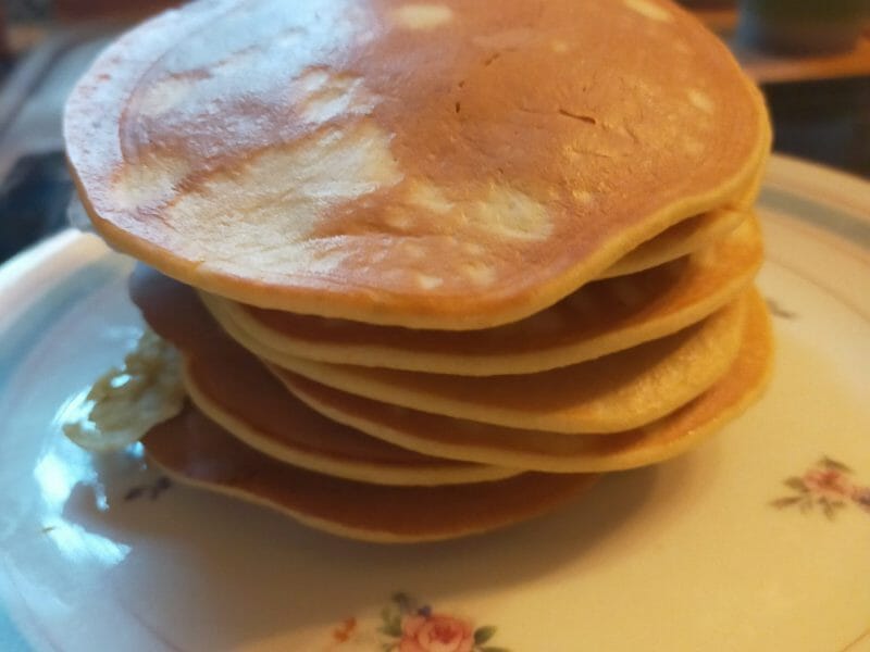 Cliquez pour zoomer ! Pancakes à la banane Thermomix par Aureric