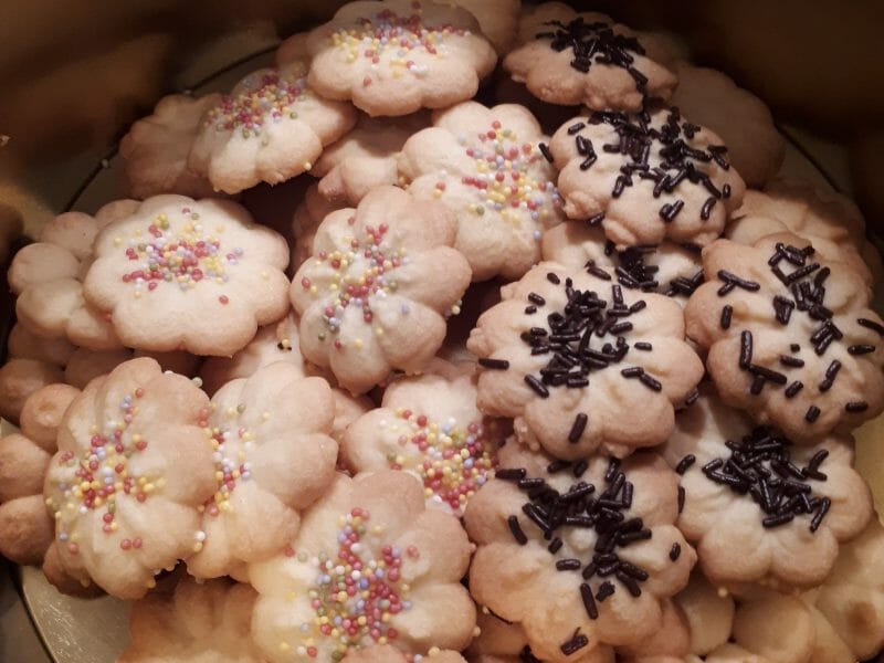 Cliquez pour zoomer ! Sablés à la presse à biscuits Thermomix par vir2274