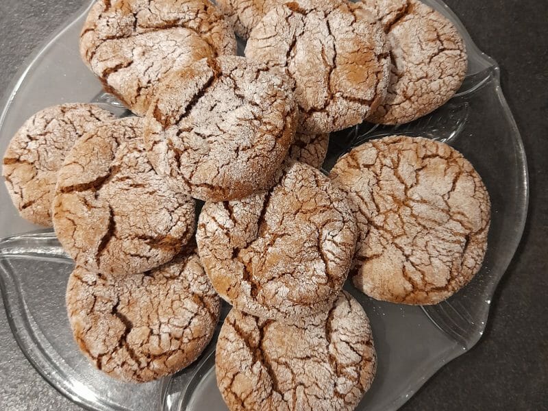 Cliquez pour zoomer ! Craquelés au chocolat Thermomix par maxime_92