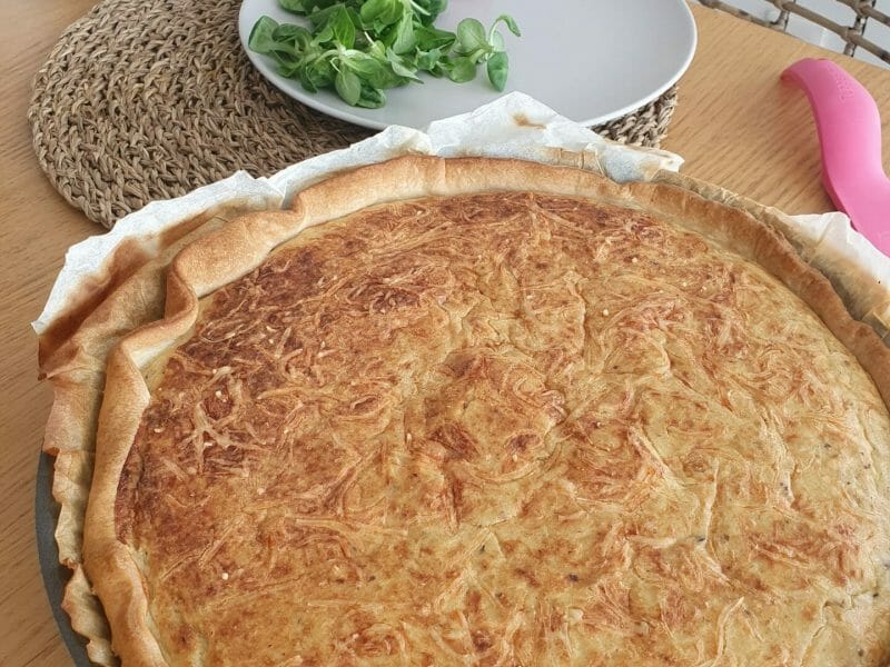 Cliquez pour zoomer ! Quiche au thon et aux noisettes Thermomix par Princesse Mathilde