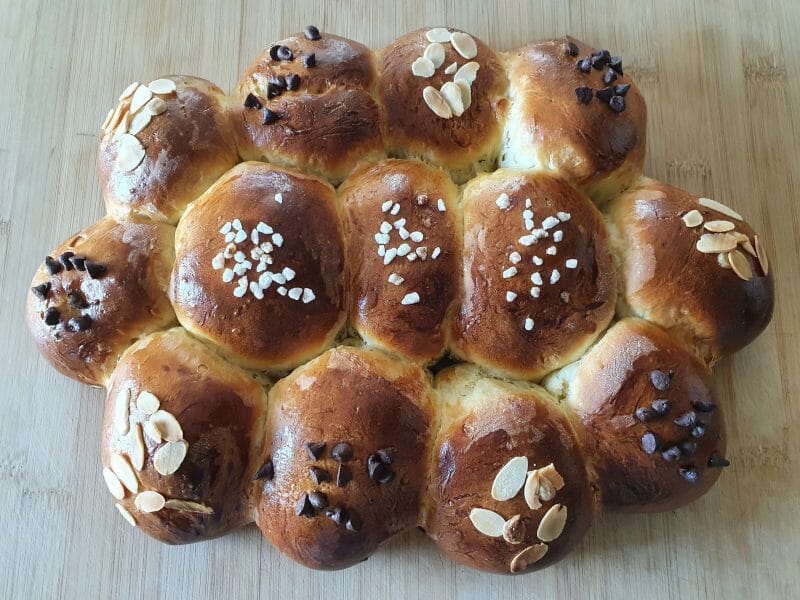 Cliquez pour zoomer ! Brioche tressée à la mie filante Thermomix par Princesse Mathilde