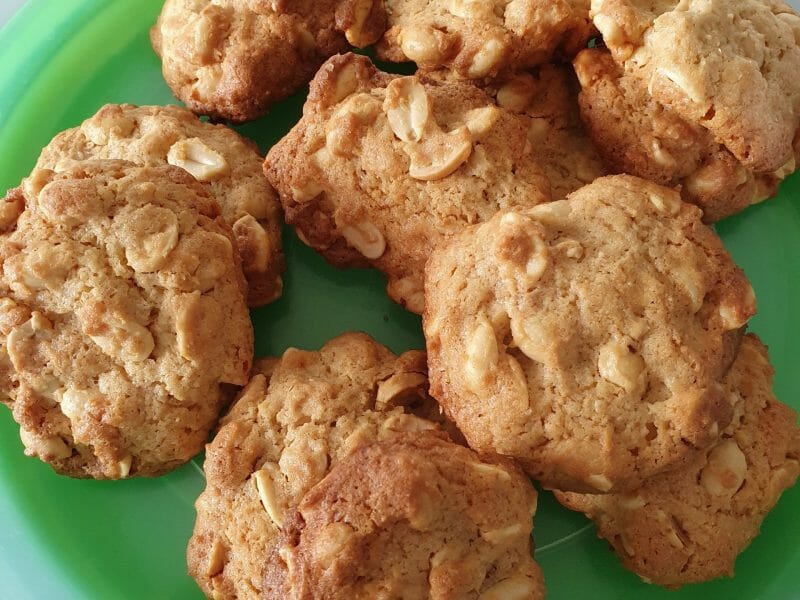 Cliquez pour zoomer ! Cookies aux cacahuètes Thermomix par Princesse Mathilde