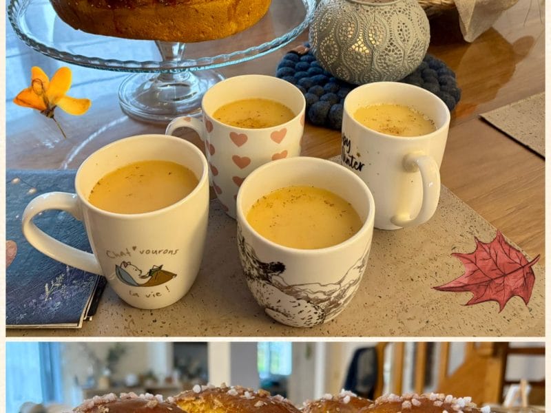 Cliquez pour zoomer ! Pão de Abóbora – Brioche à la courge Thermomix par titibigoudi