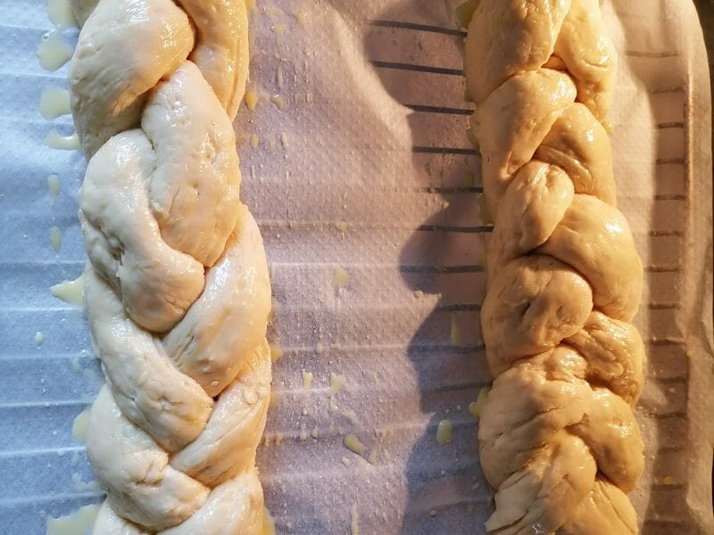 Cliquez pour zoomer ! Brioche tressée à la mie filante Thermomix par lalicia