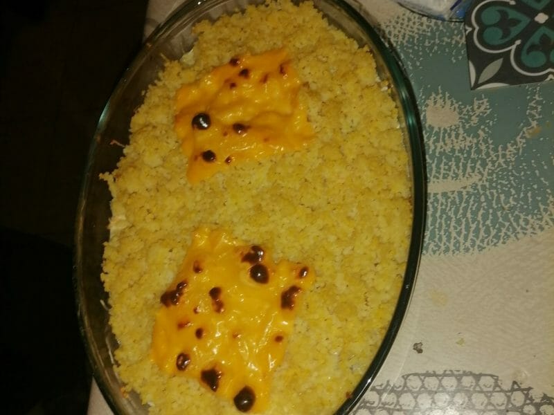 Cliquez pour zoomer ! Gratin de perles, saumon et courgettes Thermomix par lalicia