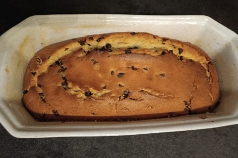 Cliquez pour zoomer ! Cake à la ricotta et aux pépites de chocolat Thermomix par doudie47
