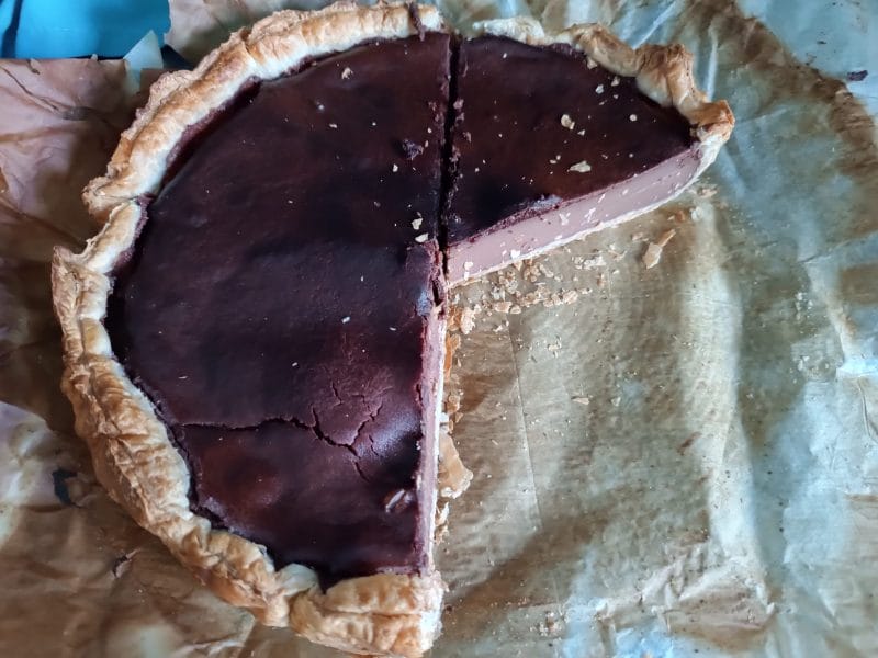 Cliquez pour zoomer ! Flan pâtissier au chocolat Thermomix par doudie47