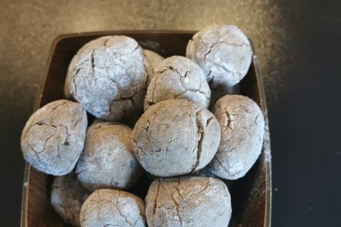 Cliquez pour zoomer ! Boules au chocolat Thermomix par elena30