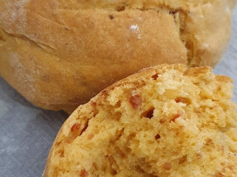 Cliquez pour zoomer ! Petits pains au chorizo Thermomix par mamzel33