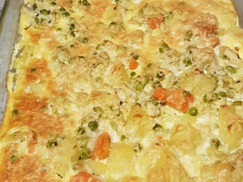 Cliquez pour zoomer ! Jardinière de légumes aux lardons Thermomix par lynesse