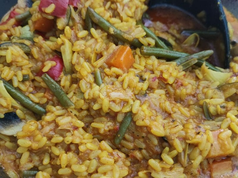 Cliquez pour zoomer ! Paella végétarienne Thermomix par Severine7305