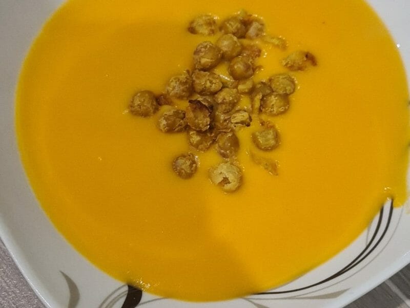 Cliquez pour zoomer ! Velouté de patate douce au lait de coco Thermomix par soasna