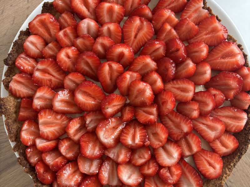 Cliquez pour zoomer ! Tarte aux fraises Thermomix par lbe13
