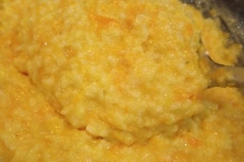 Cliquez pour zoomer ! Risotto aux carottes et parmesan Thermomix par caroline_393