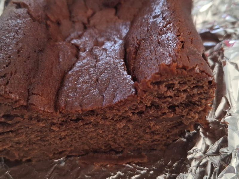 Cliquez pour zoomer ! Gâteau Keto ultra fondant chocolat et mascarpone Thermomix par slysly