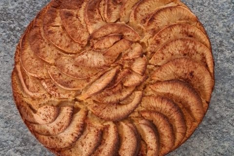 Cliquez pour zoomer ! Tarte aux pommes sans pâte Thermomix par slysly