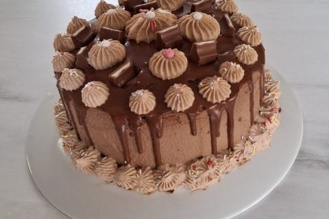 Cliquez pour zoomer ! Layer cake Kinder Bueno Thermomix par slysly