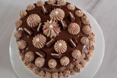 Cliquez pour zoomer ! Layer cake Kinder Bueno Thermomix par slysly