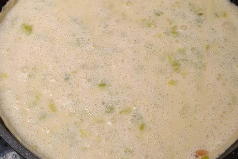 Cliquez pour zoomer ! Quiche poireaux et saumon Thermomix par slysly