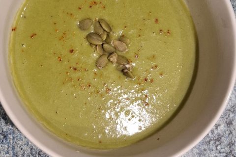 Cliquez pour zoomer ! Velouté de verts de poireaux Thermomix par slysly