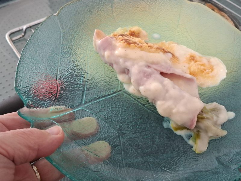 Cliquez pour zoomer ! Gratin de poireau au jambon Thermomix par slysly