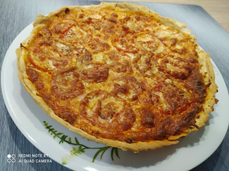 Cliquez pour zoomer ! Tarte à la tomate Thermomix par slysly