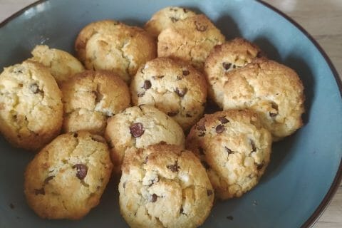 Cliquez pour zoomer ! Cookies à la noix de coco et pépites de chocolat Thermomix par slysly
