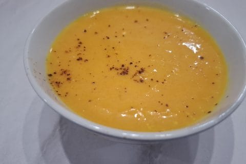 Cliquez pour zoomer ! Velouté de patates douces et carottes Thermomix par slysly