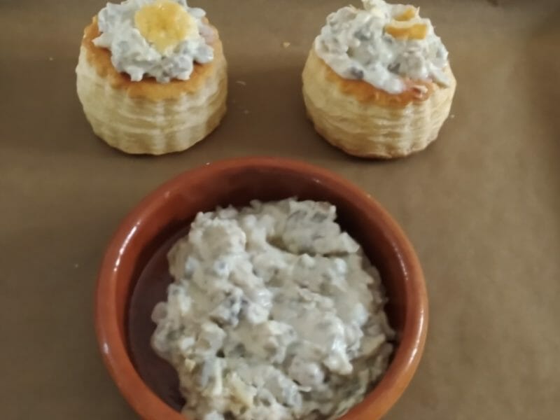 Cliquez pour zoomer ! Cassolettes de champignons aux petits lardons Thermomix par slysly