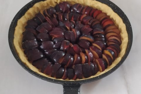 Cliquez pour zoomer ! Tarte aux quetsches Thermomix par slysly