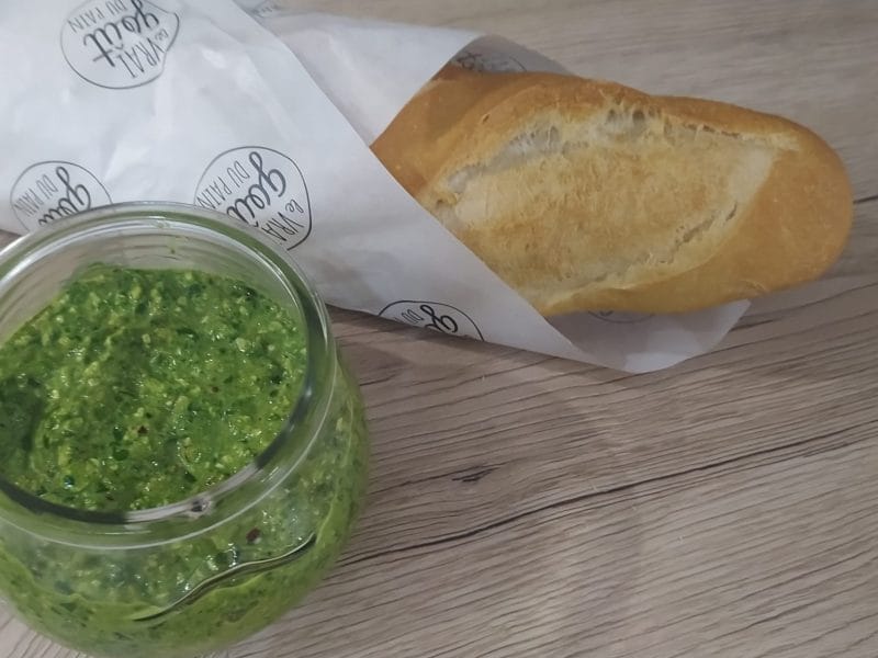 Cliquez pour zoomer ! Pesto d’épinards Thermomix par slysly