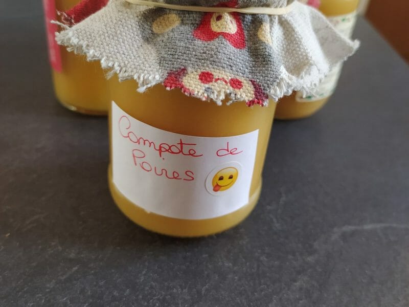 Cliquez pour zoomer ! Compote de poires Thermomix par slysly