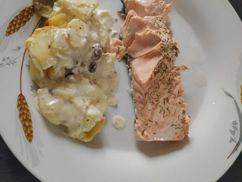 Cliquez pour zoomer ! Pavé de saumon Thermomix par slysly