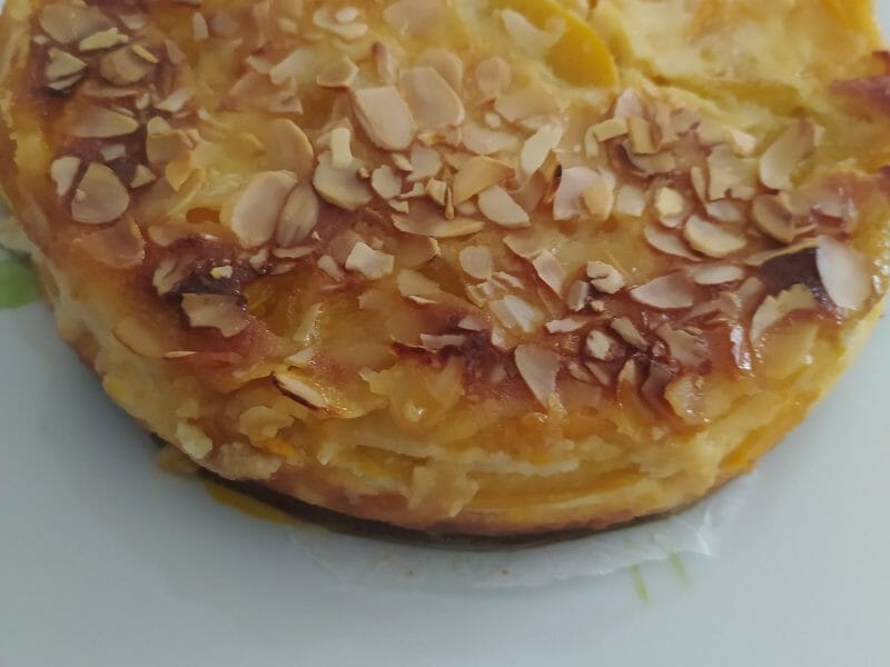 Cliquez pour zoomer ! Clafoutis aux pêches Thermomix par slysly