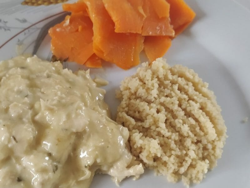 Cliquez pour zoomer ! Émincés de poulet et crème de citron Thermomix par slysly