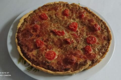 Cliquez pour zoomer ! Quiche thon et aubergines Thermomix par slysly