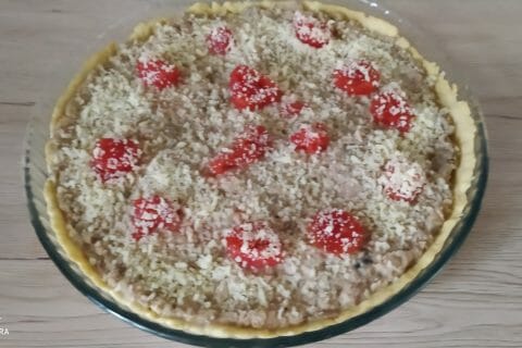 Cliquez pour zoomer ! Quiche thon et aubergines Thermomix par slysly