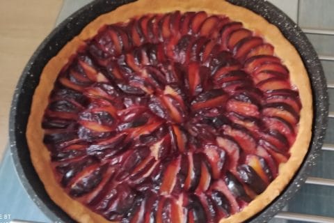Cliquez pour zoomer ! Tarte aux quetsches Thermomix par slysly