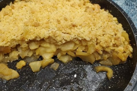 Cliquez pour zoomer ! Crumble aux Pommes Thermomix par slysly