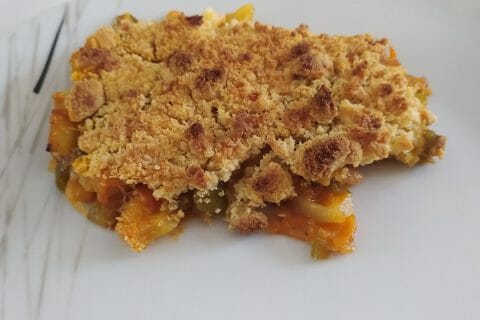 Cliquez pour zoomer ! Crumble aux légumes provençaux Thermomix par slysly